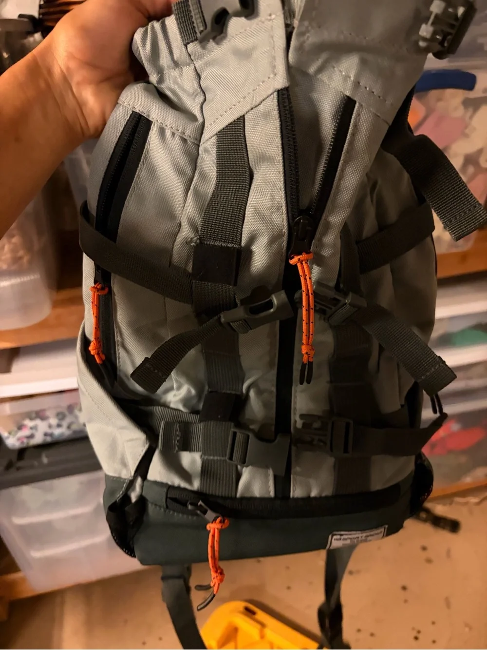 K9 Sport Sack - “ urban” Small Grey Pet Backpack Carrier